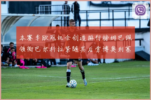 本赛季欧冠机会创造排行榜姆巴佩领衔巴尔科拉紧随其后索博奥利塞表现出色